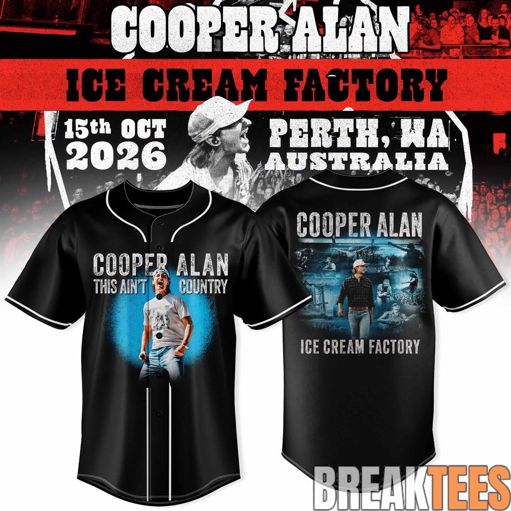 Cooper Alan – Ice Cream Factory Baseball Jersey