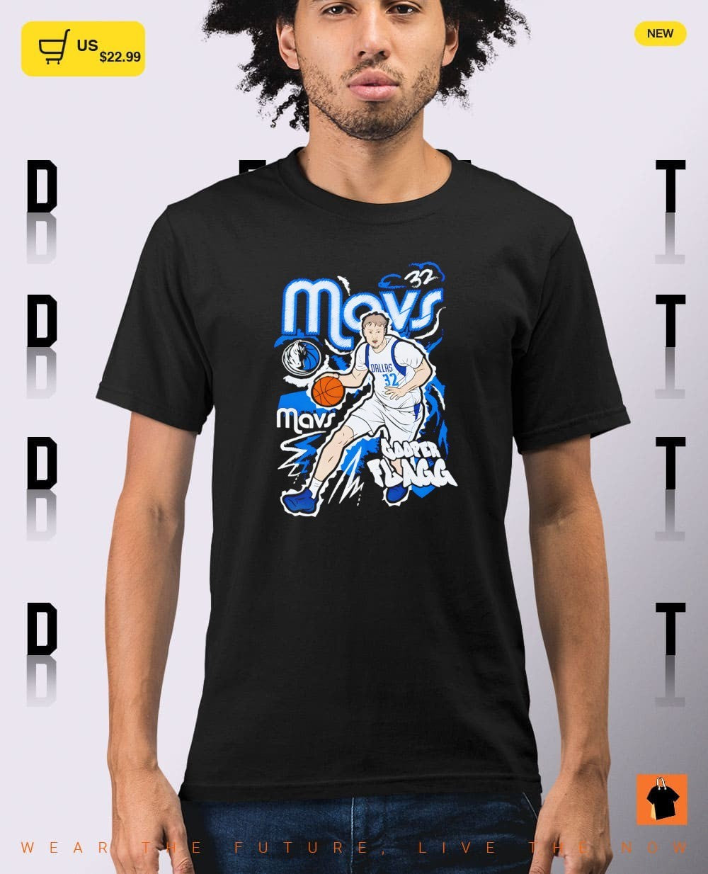 Cooper Flagg 32 Dallas Mavericks Basketball Chalked Up 2026 shirt