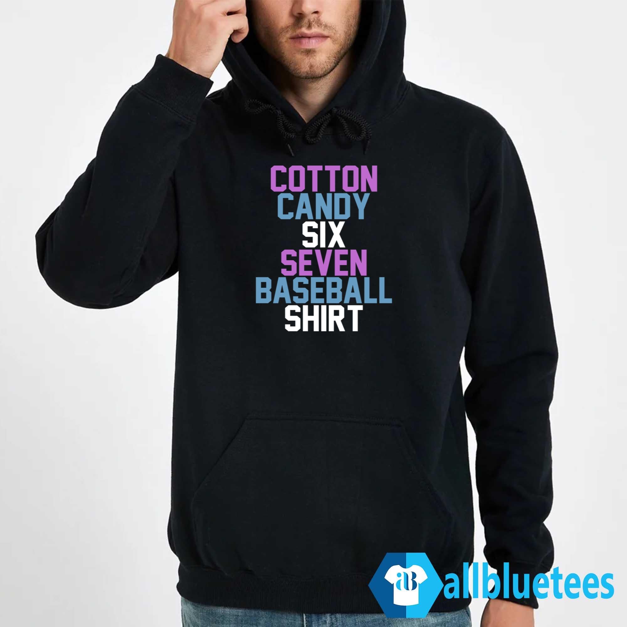 Cotton Candy Six Seven Baseball Shirt