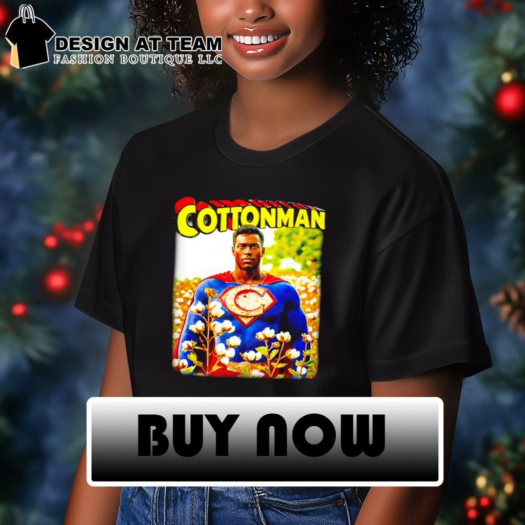 Cottonman Superman parody shirt