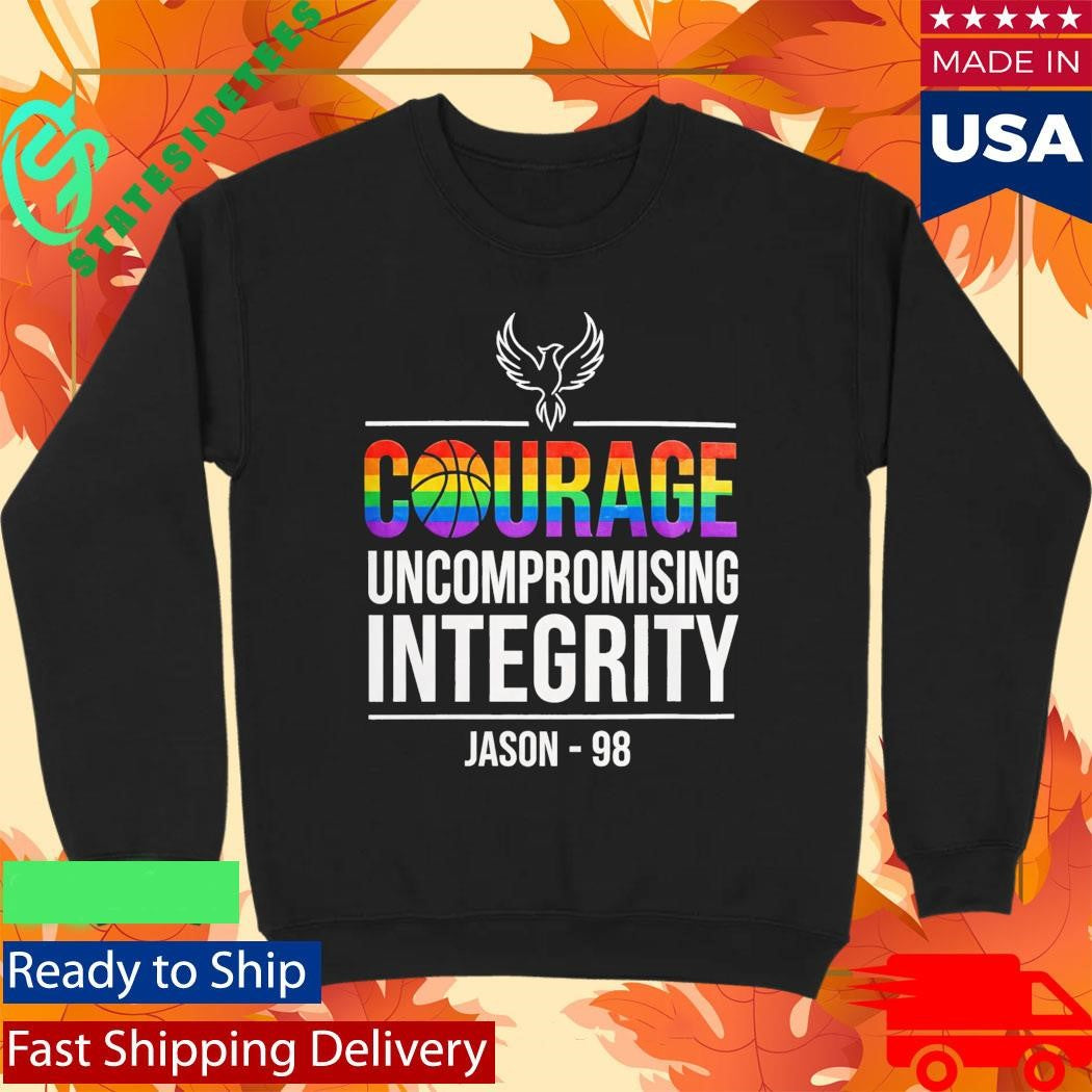 Courage Uncompromising Integrity Jason 98 Commemorative Shirt