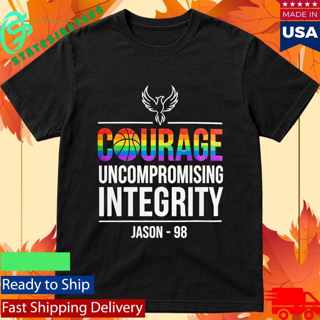 Courage Uncompromising Integrity Jason 98 Commemorative Shirt