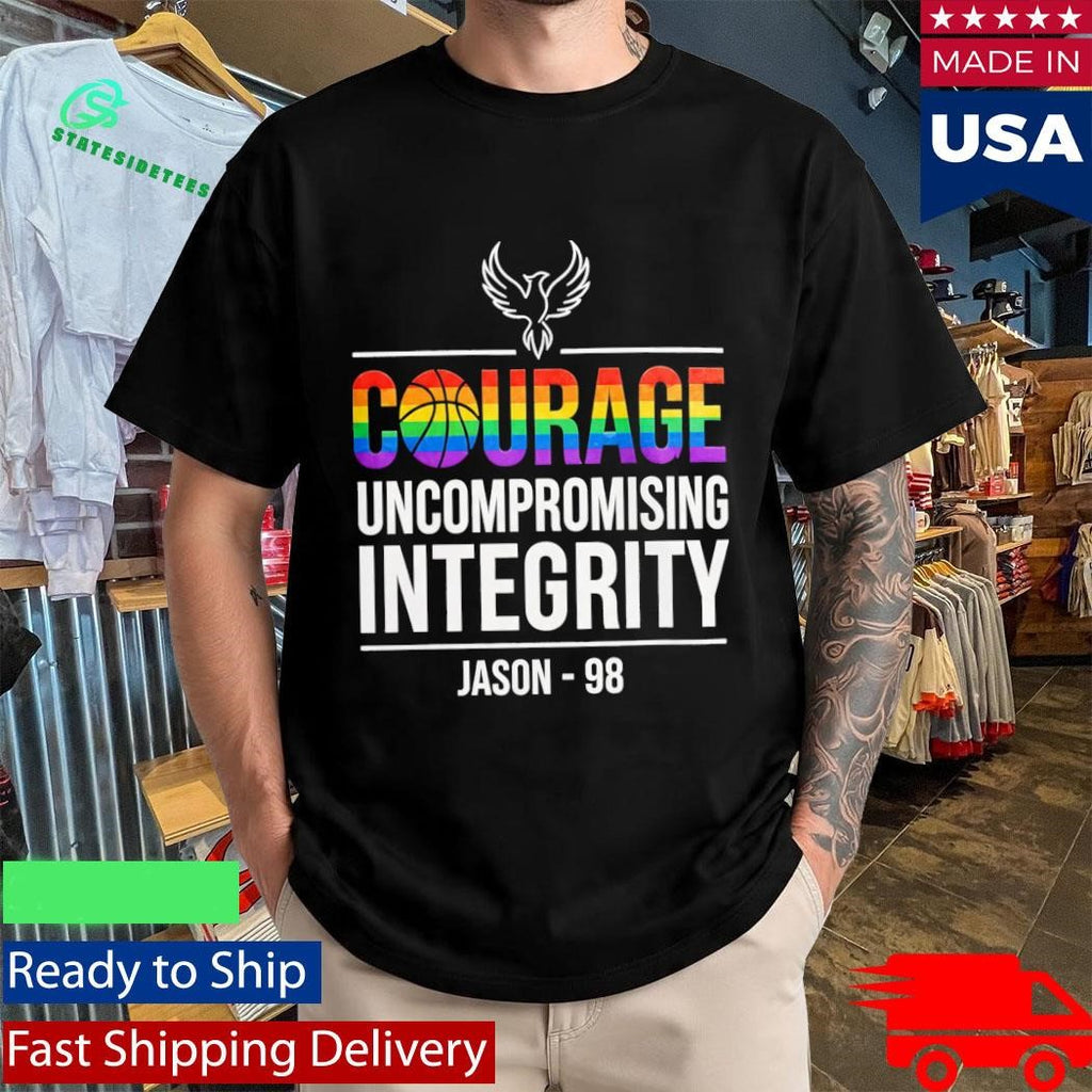 Courage Uncompromising Integrity Jason 98 Commemorative Shirt