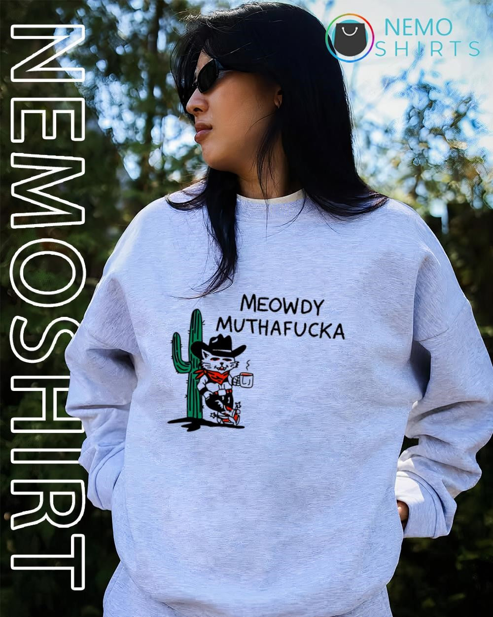 Cowboy Cat meowdy muthafucka shirt