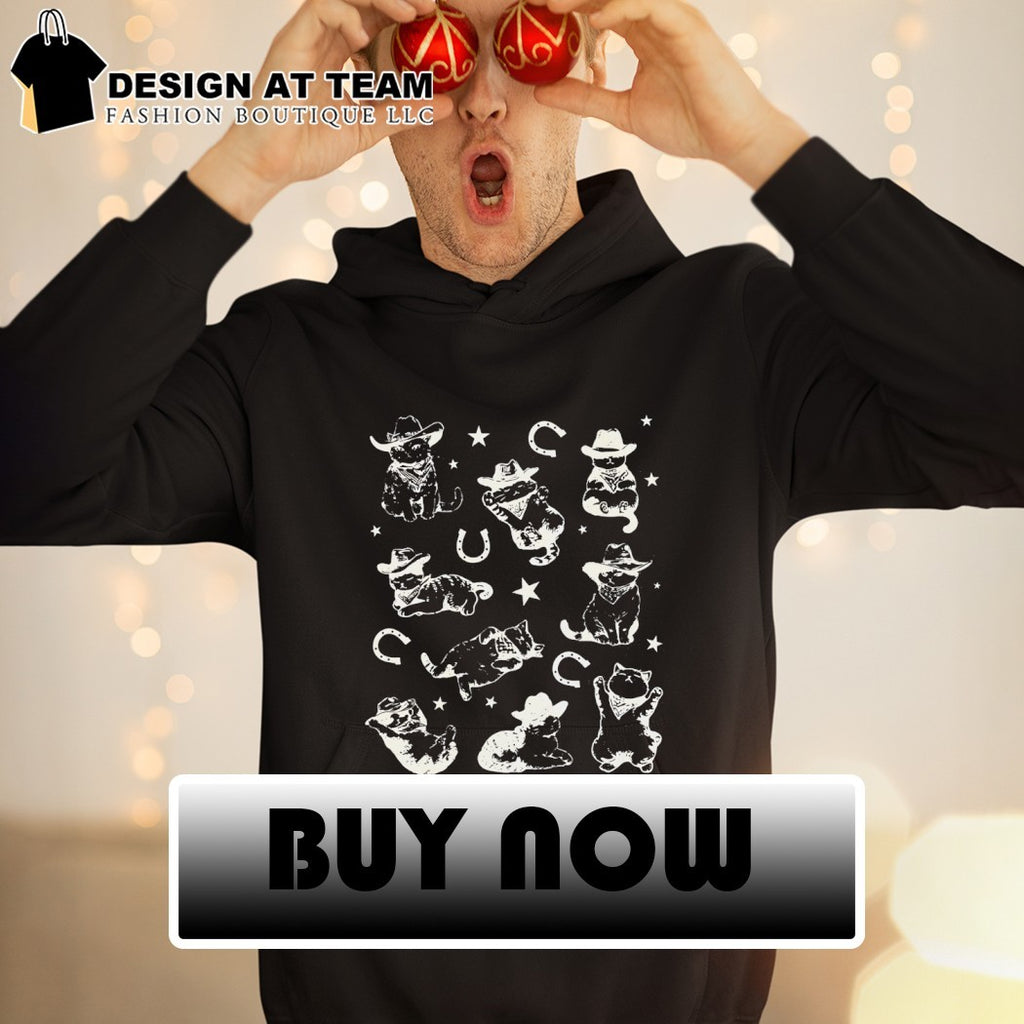 Cowboy cat graphic vintage shirt