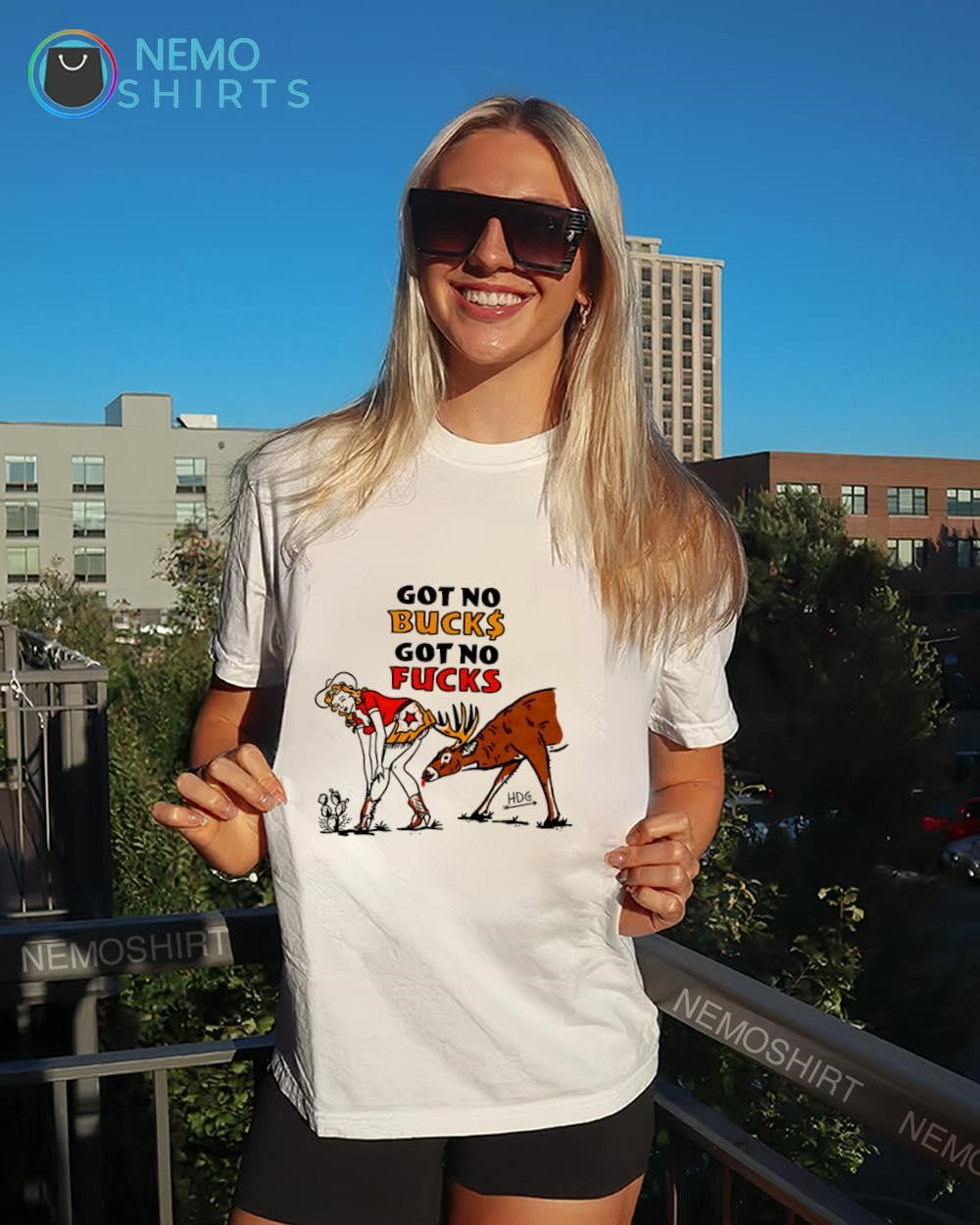 Cowgirl got no bucks got no fucks shirt