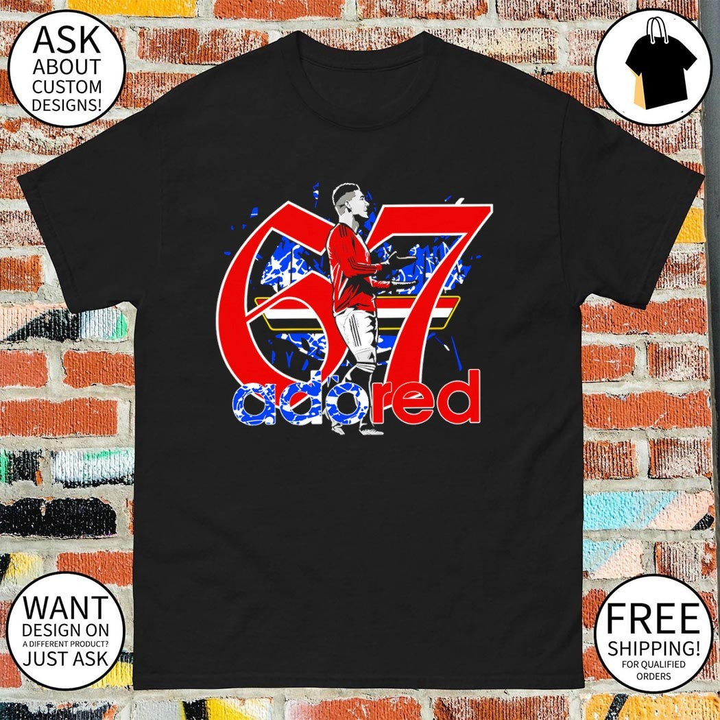 Cristiano Ronaldo 7 Adored Manchester United Football 2026 shirt