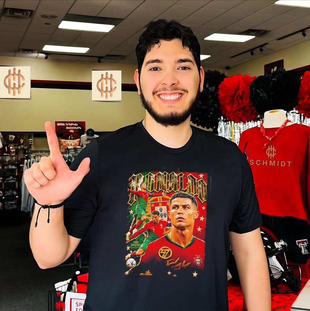 Cristiano Ronaldo vintage bootleg shirt