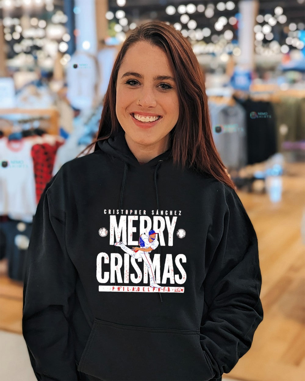 Cristopher Sanchez Philadelphia Merry Crismas shirt