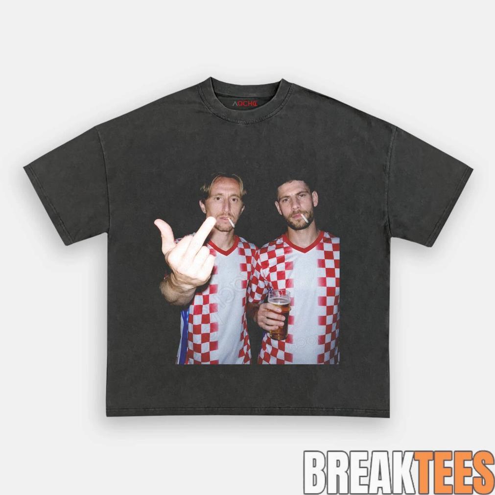 Croatia Football Trouble Tee