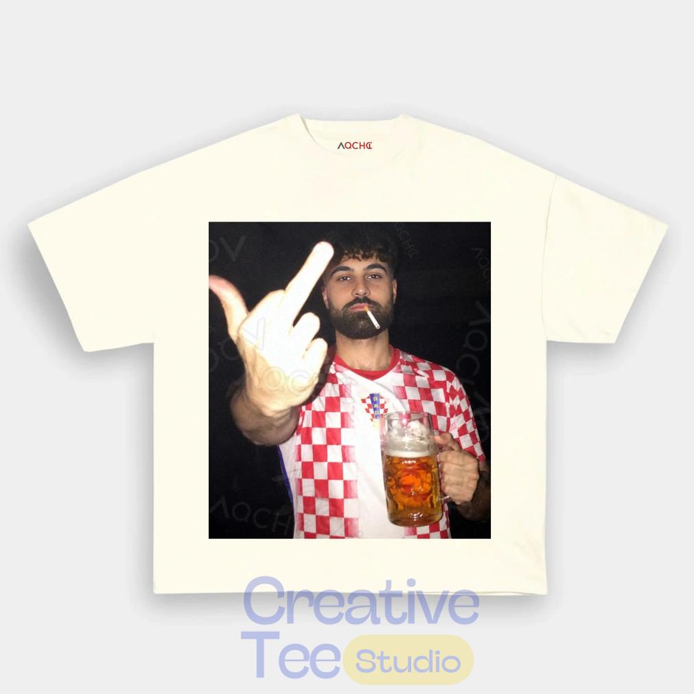 Croatia National Team Gvardiol Drunk T-Shirt