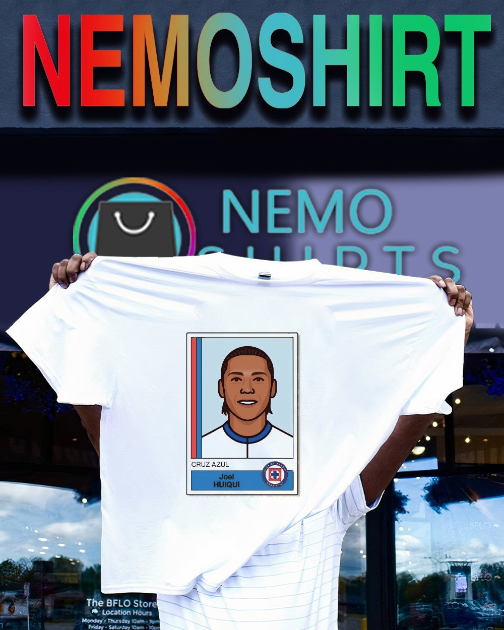 Cruz Azul Joel Huiqui 2026 Clausura tournament shirt