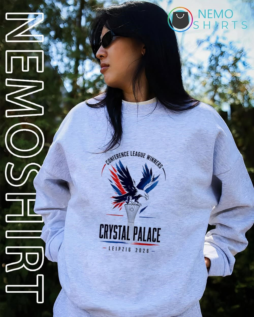 Crystal Palace FC Conference League winners in Leipzig 2026 shirt