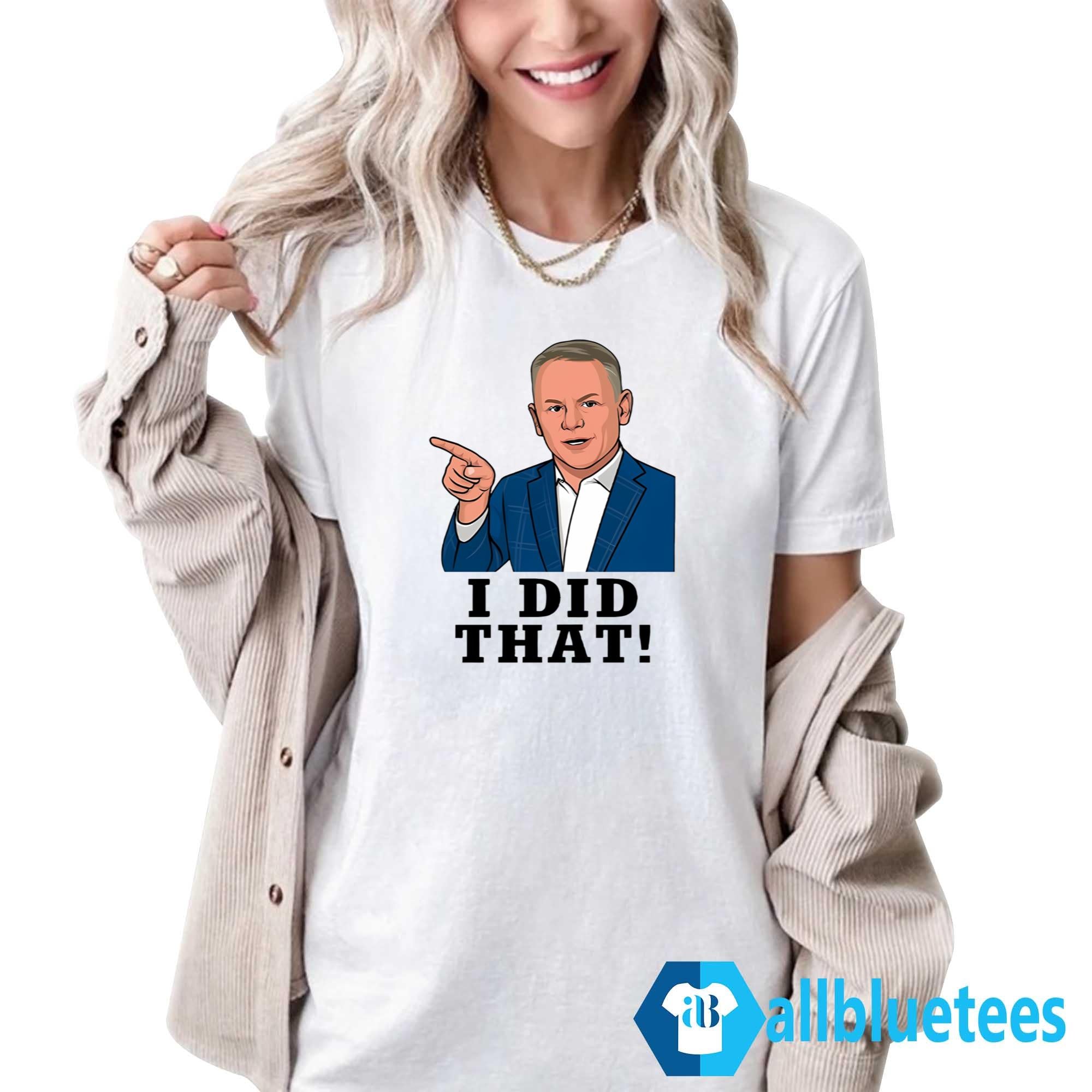 Cubs Jed Hoyer I Did That Shirt