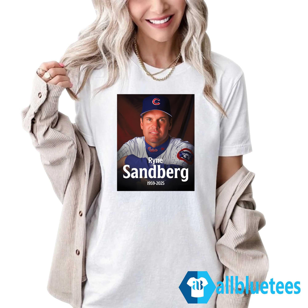 Cubs Ryne Sandberg 1959–2025 Shirt