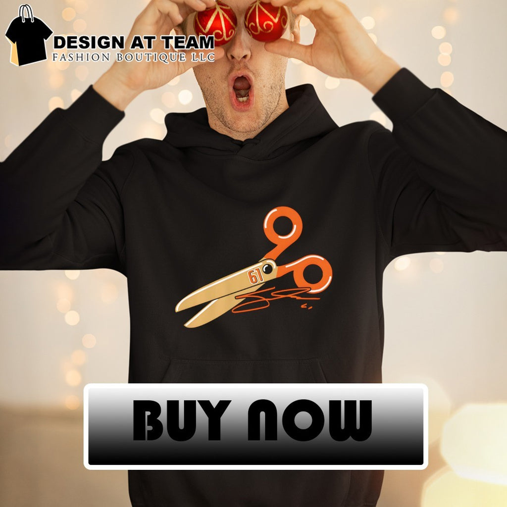 Cutter Gauthier 61 Anaheim Ducks NHL Scissors 2026 signature shirt