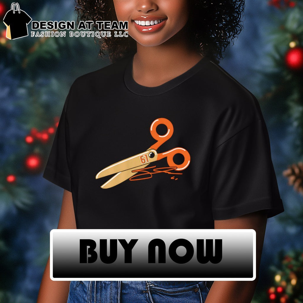 Cutter Gauthier 61 Anaheim Ducks NHL Scissors 2026 signature shirt