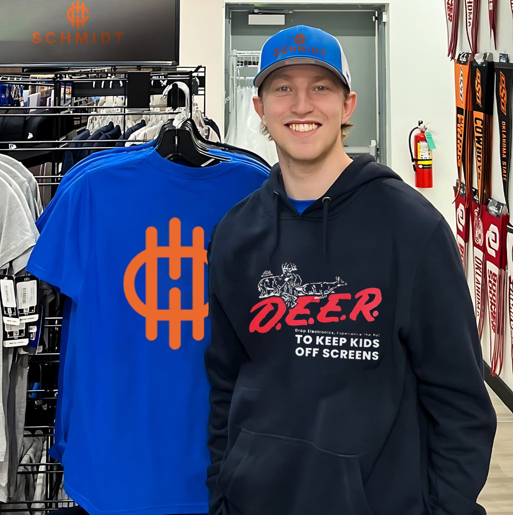DEER Drop Electronics Experience the Rut to Keep Kids off Screens Whitetail Hunting shirt