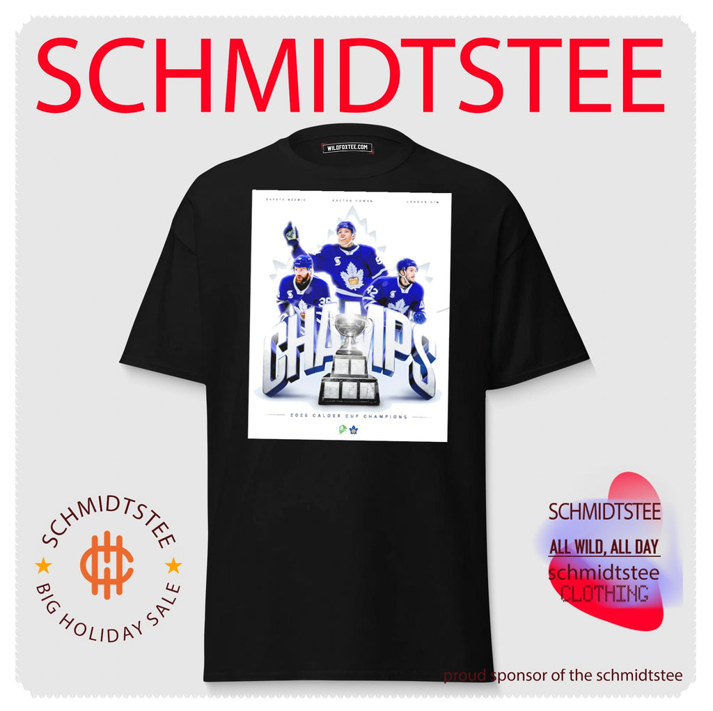 Dakota Mermis Easton Cowan Landon Sim 2026 Toronto Marlies Calder Cup Champions shirt