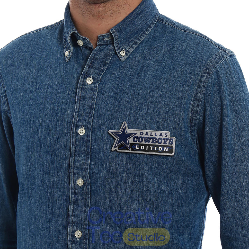 Dallas Cowboys Edition Embroidered Iron-On Patch