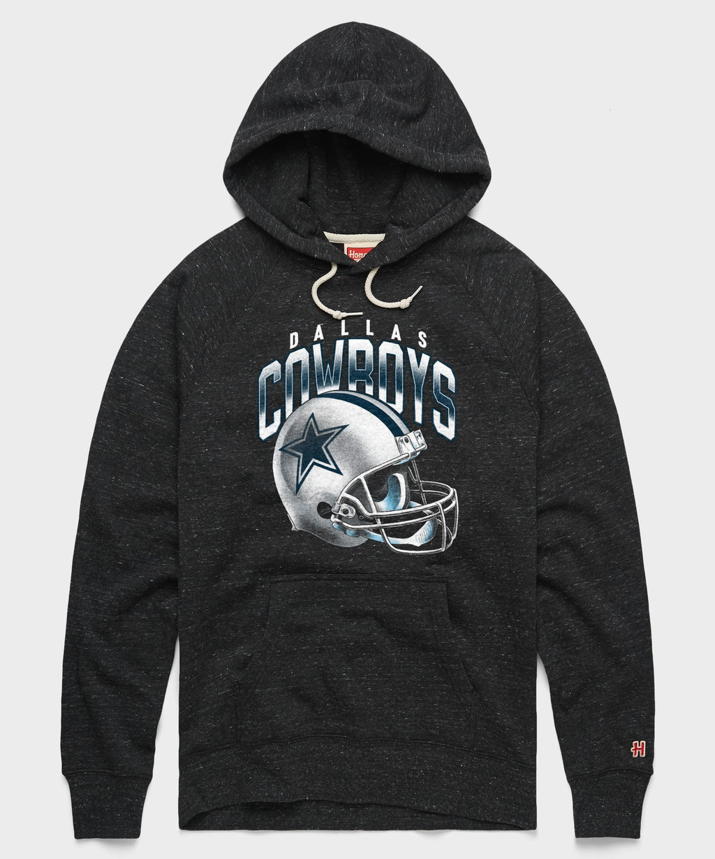 Dallas Cowboys Gradient Helmet Hoodie