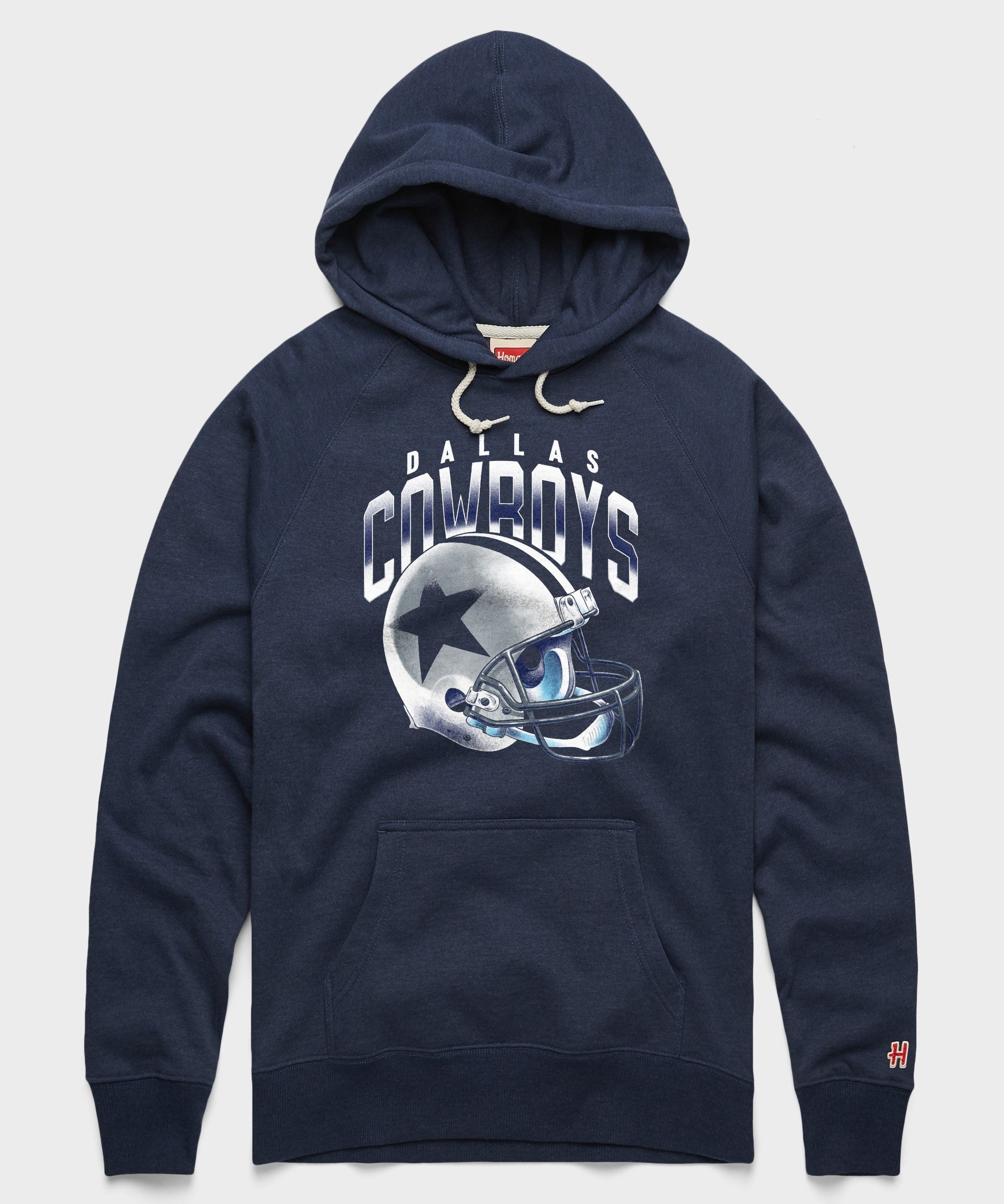 Dallas Cowboys Gradient Helmet Hoodie