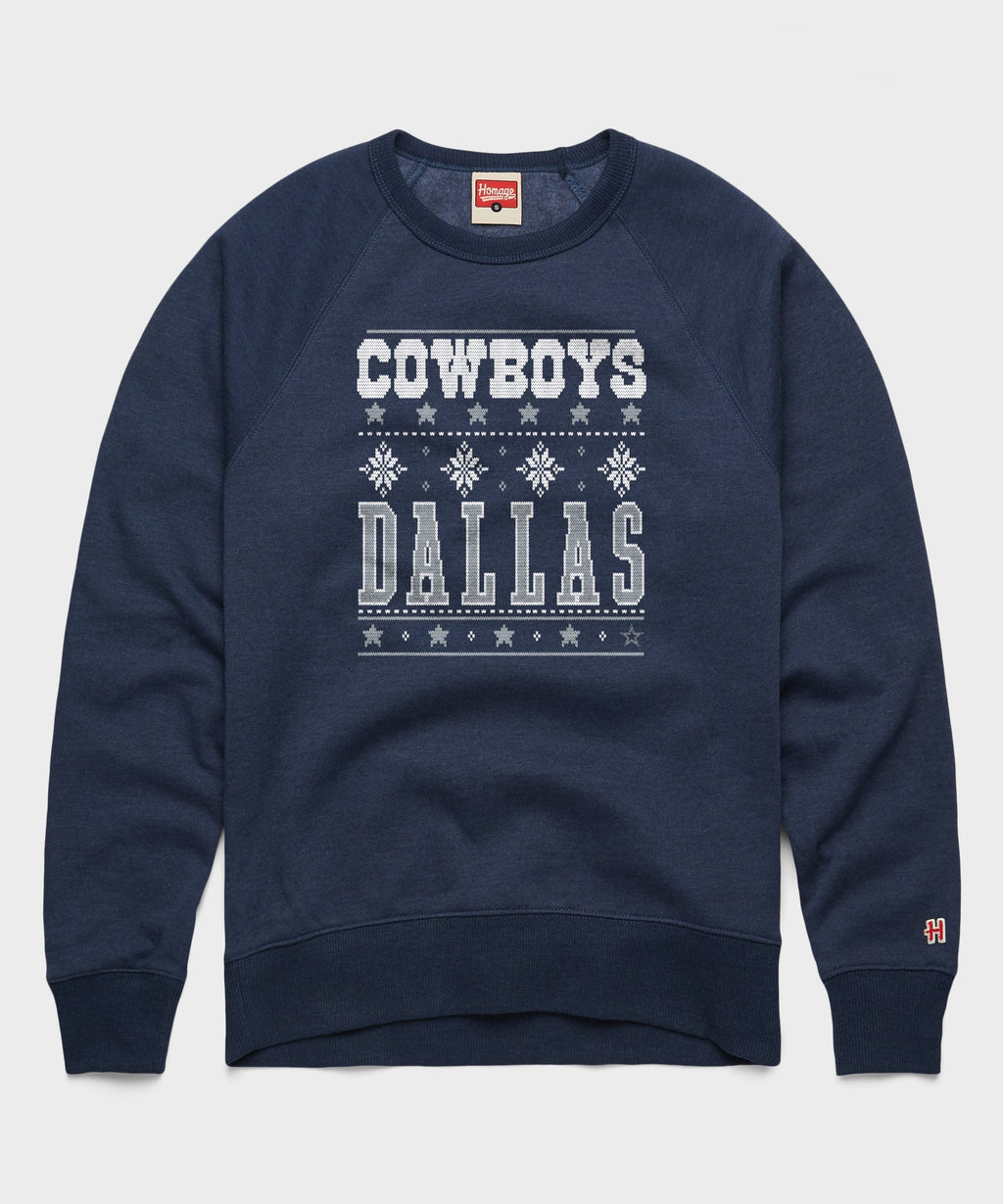 Dallas Cowboys Holiday Crewneck