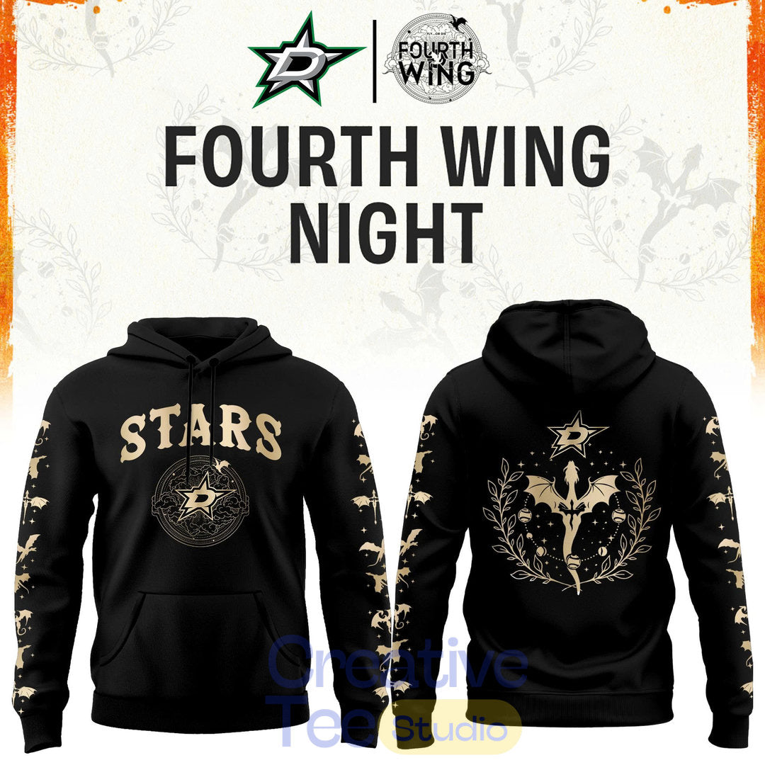 Dallas Stars Fourth Wings Night Limited Edition Hoodie