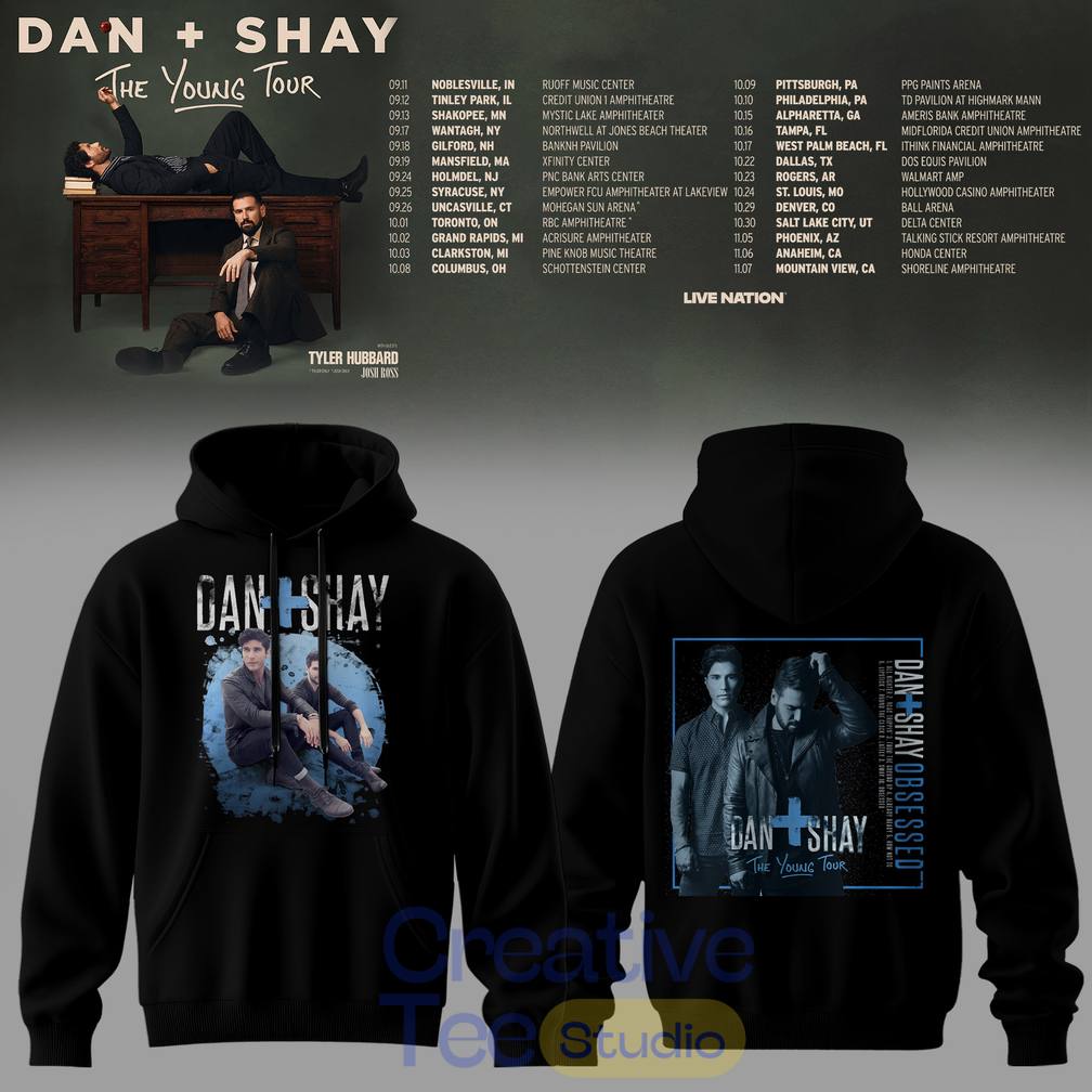 Dan + Shay ‘The Young Tour’ 2026 Special Tee Hoodie