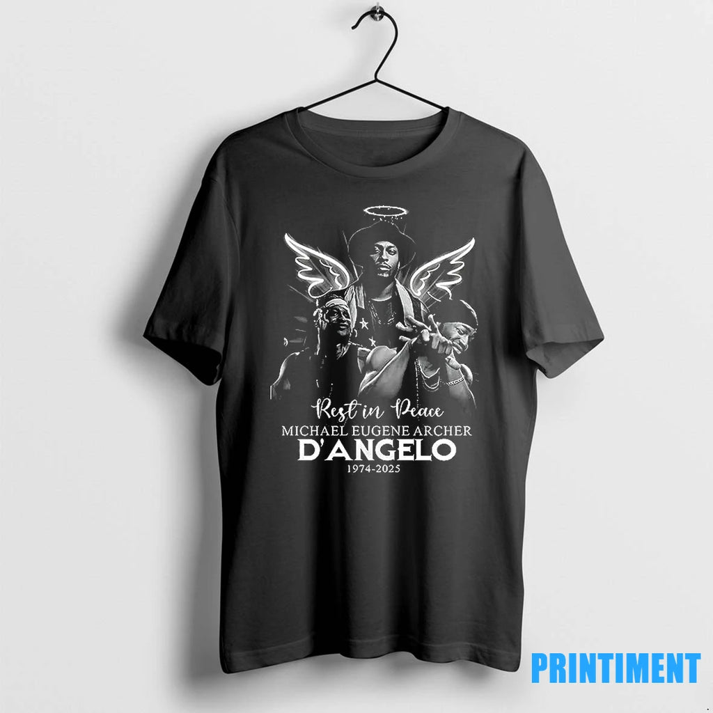 Dangelo Michael Eugene Archer Memorial 1974 2025 Tshirts Sweater
