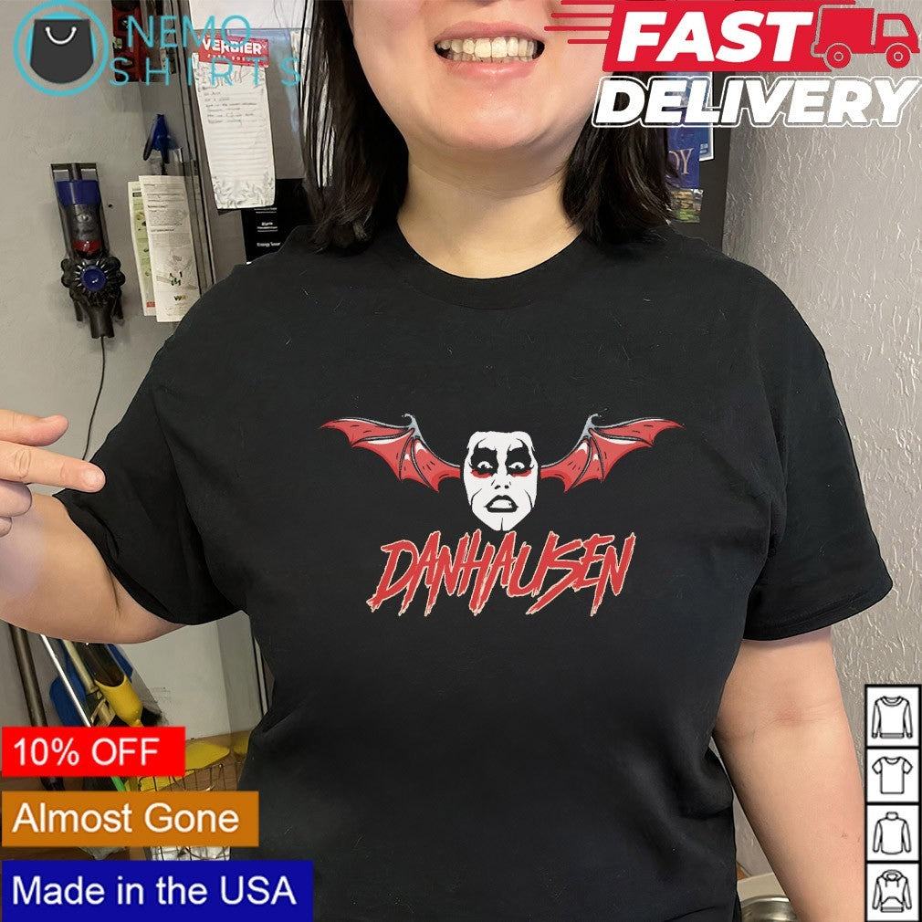 Danhausen very nice very evil bat wings shirt