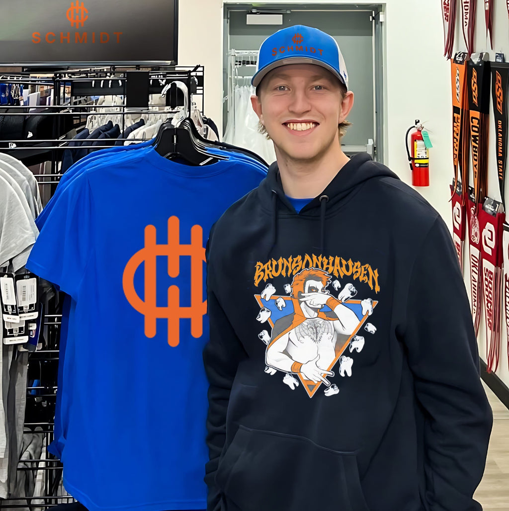 Danhausen x Jalen Brunson Navy Brunsonhausen shirt