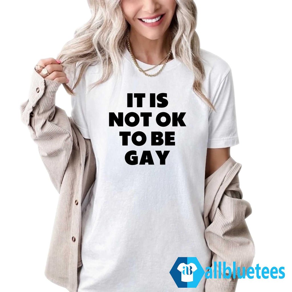 Daniel Charles Svoboda It Is Not Ok To Be Gay Shirt