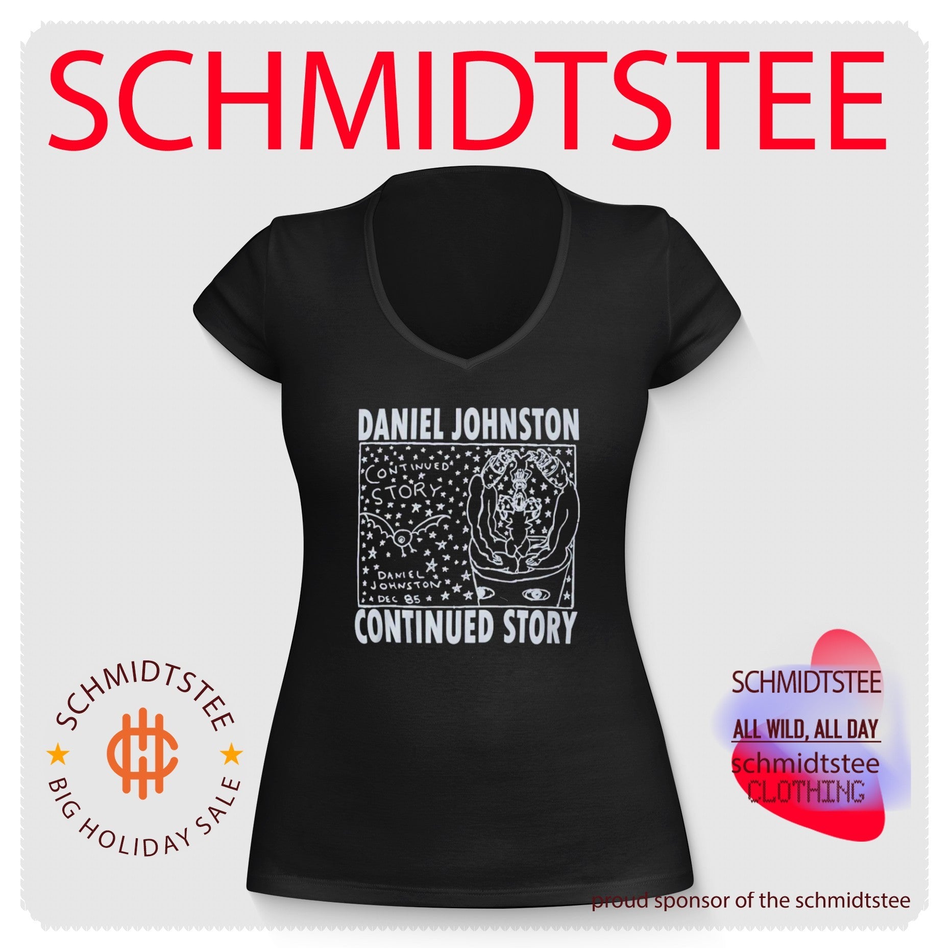 Daniel Johnston Continued Story shirt