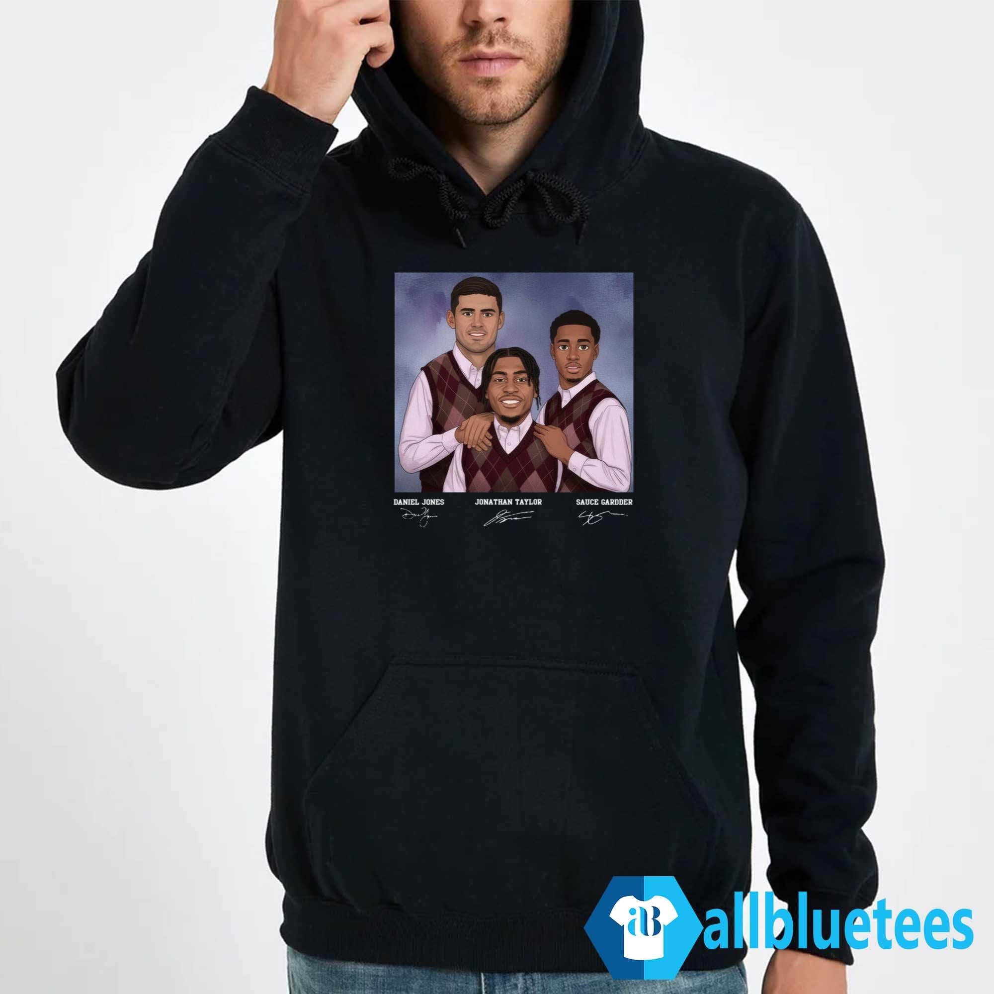 Daniel Jones Jonathan Taylor Sauce Gardner Indianapolis Step Brothers Shirt