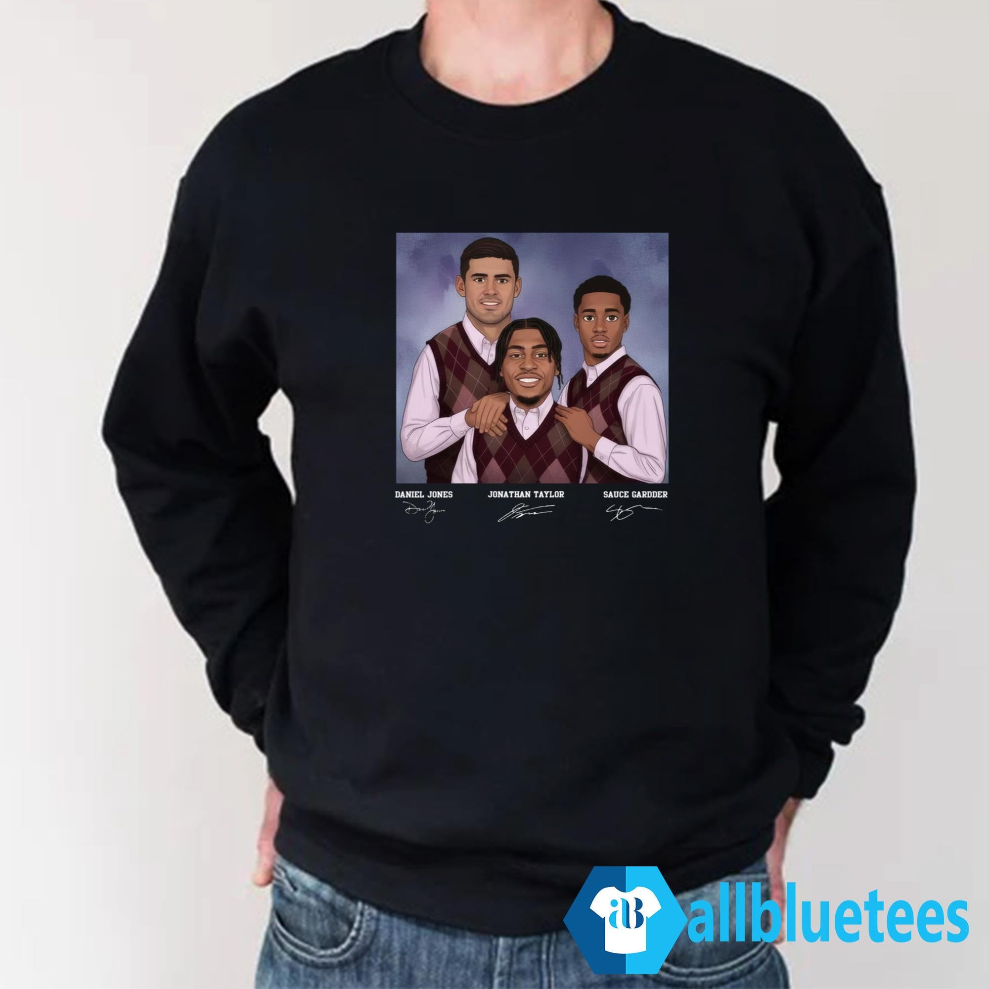 Daniel Jones Jonathan Taylor Sauce Gardner Indianapolis Step Brothers Shirt