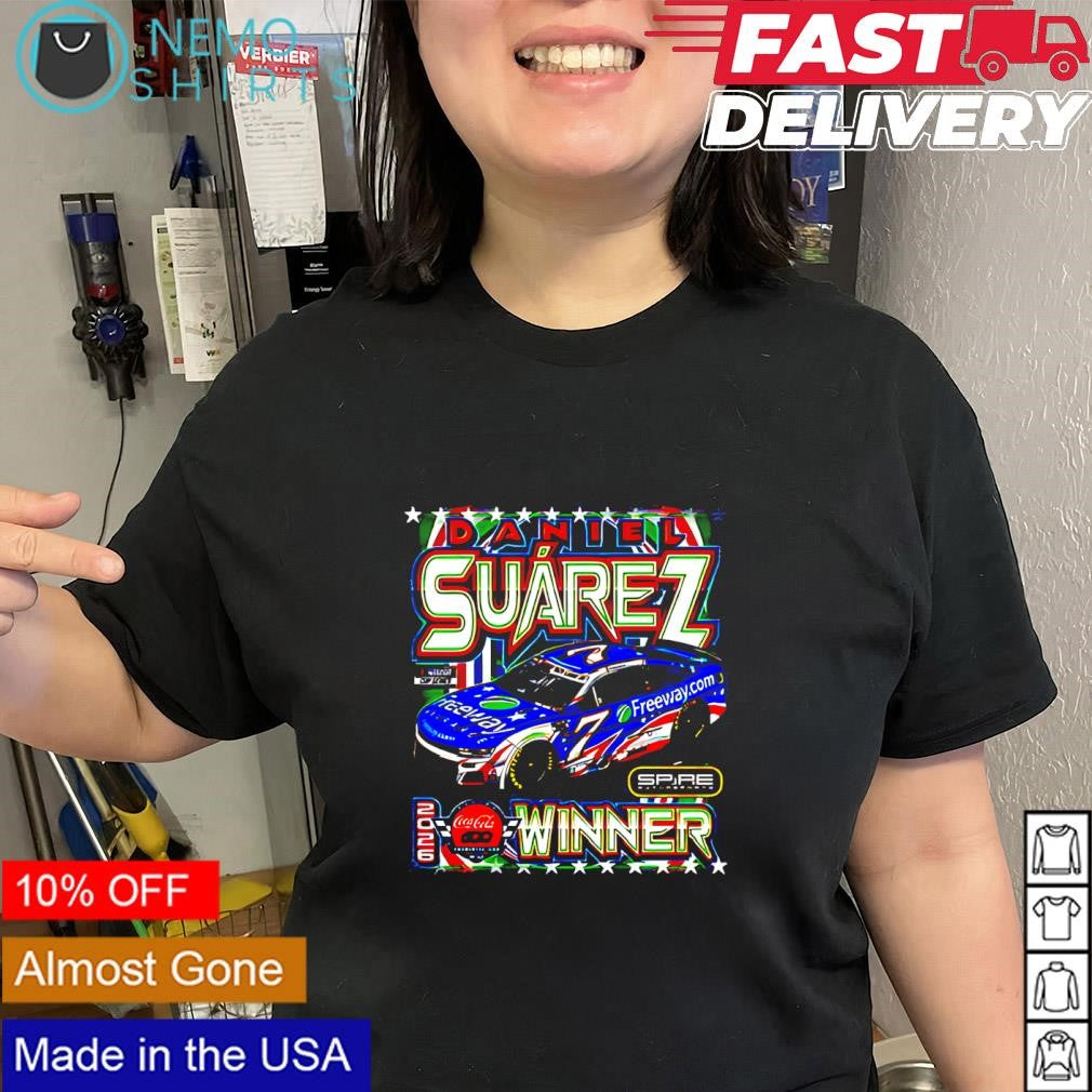 Daniel Suarez’s victory in the 2026 Coca-Cola 600 shirt