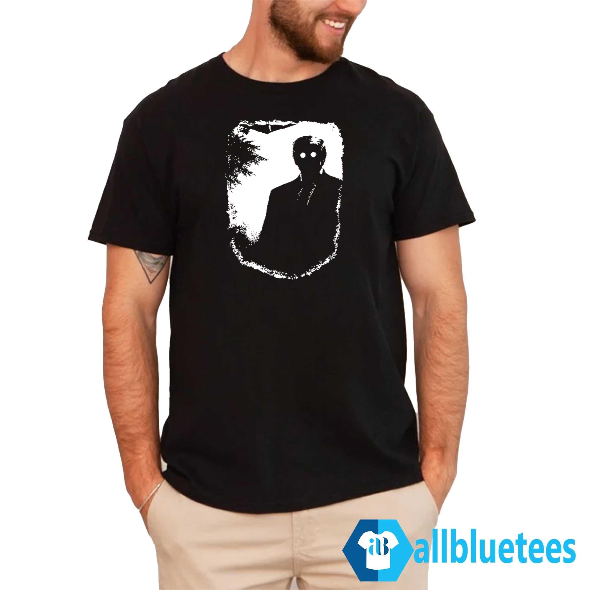 Dark Shadow Figure Mysterious Silhouette Trump Shirt