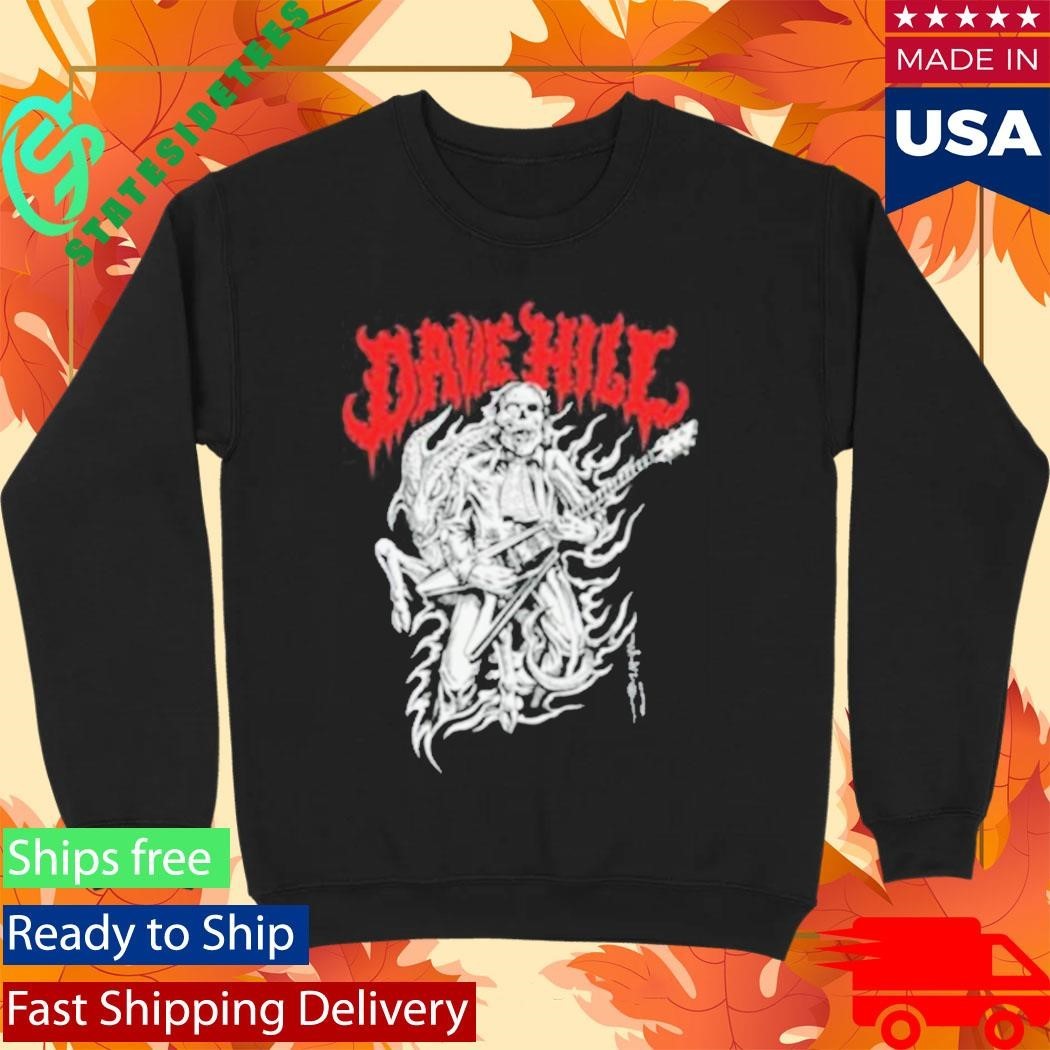 Dave Hill Skullface By Artist Tim Lehi Shirt