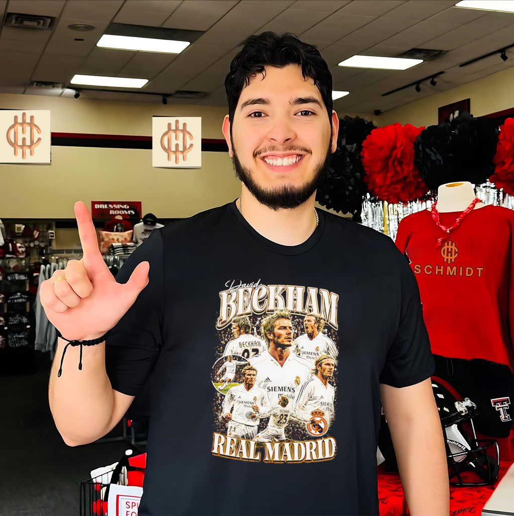 David Beckham Real Madrid Bootleg Soccer Legend shirt