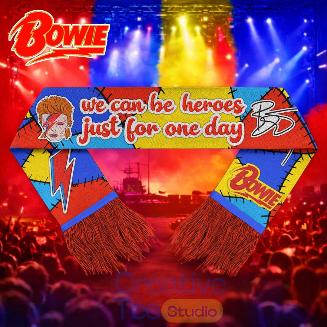 David Bowie Premium Scarf