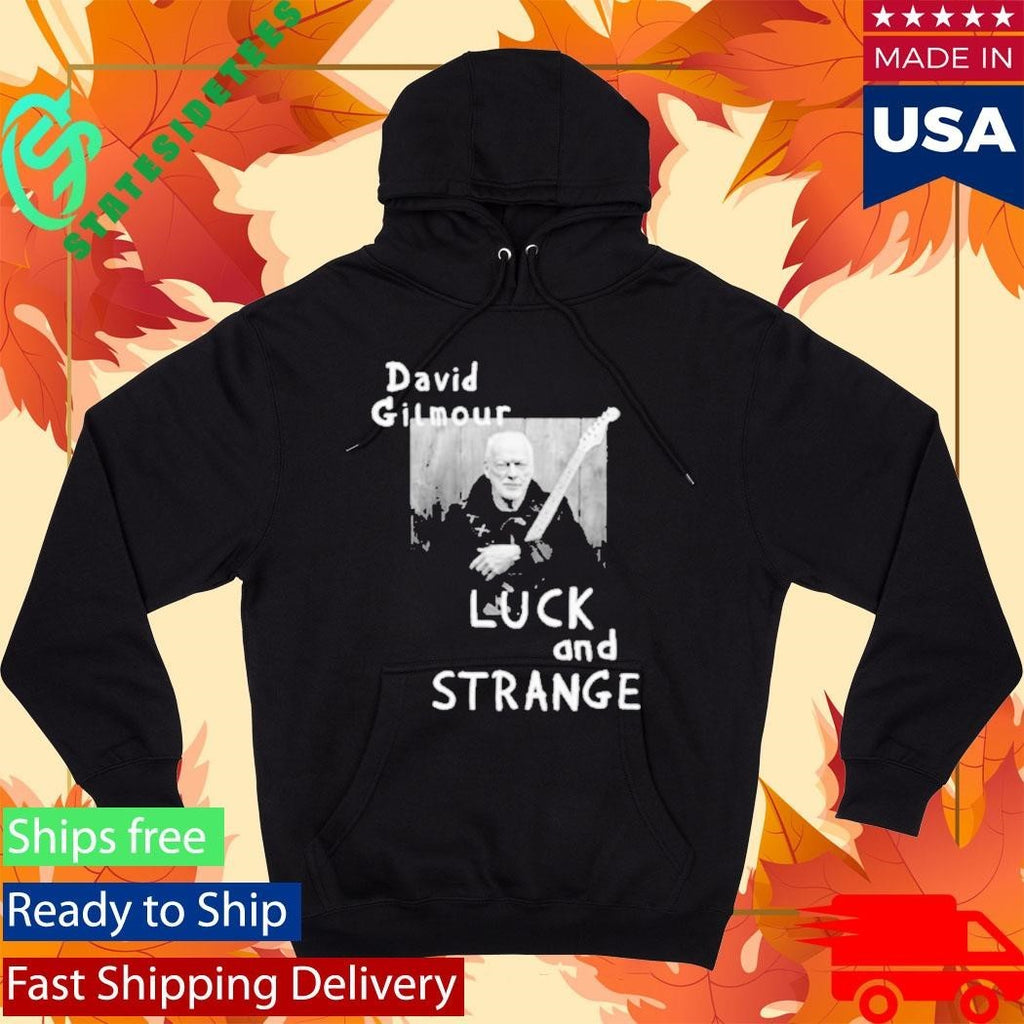 David Gilmour Luck And Strange Tour Portrait Shirt