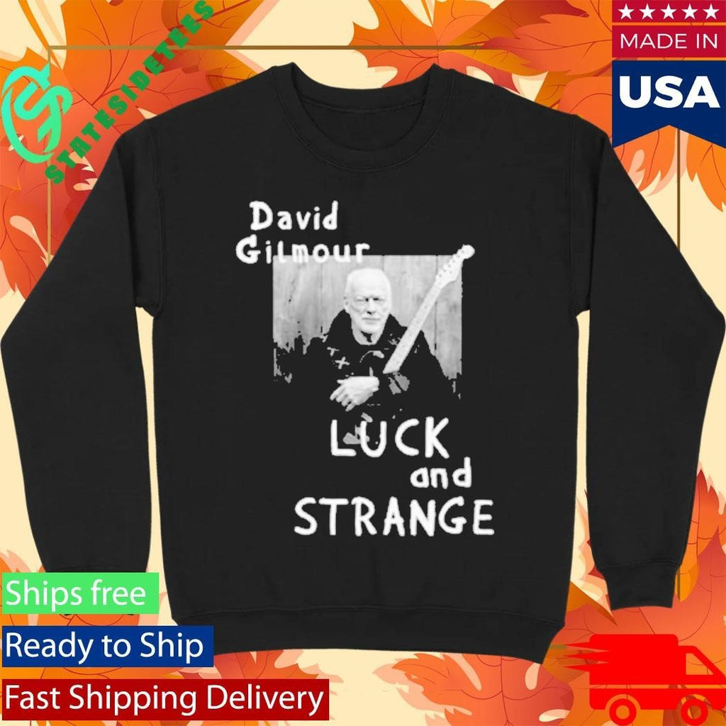David Gilmour Luck And Strange Tour Portrait Shirt