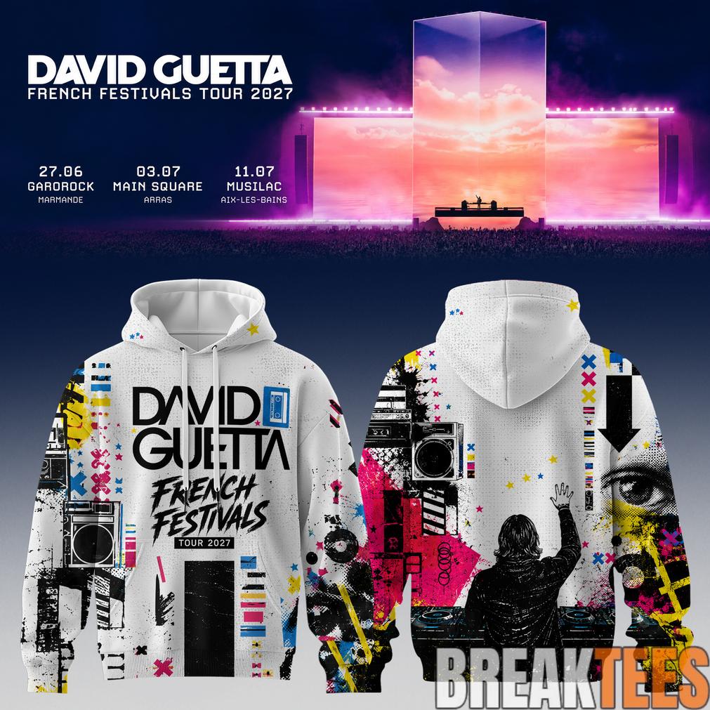 David Guetta – France Tour Hoodie