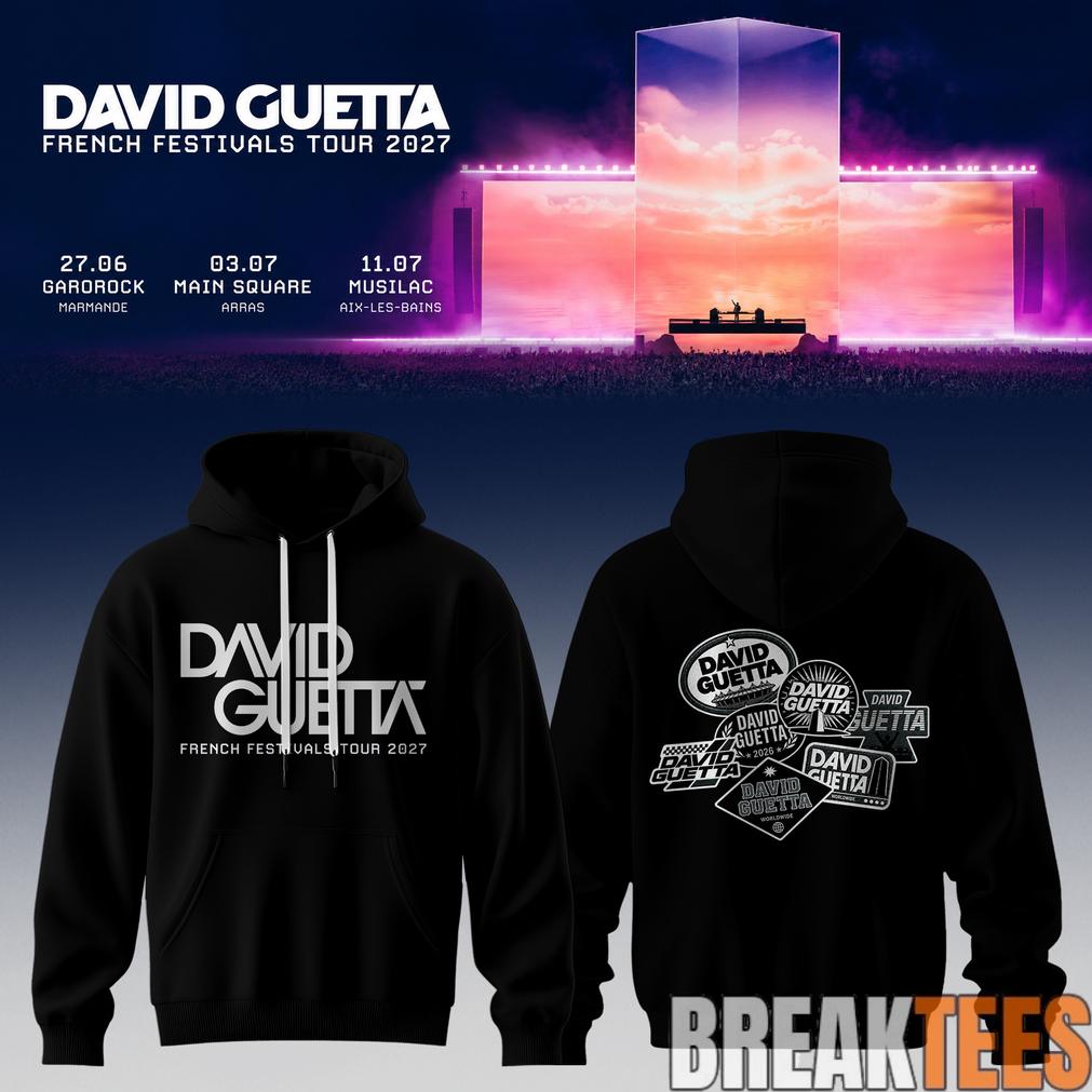 David Guetta – France Tour Hoodie
