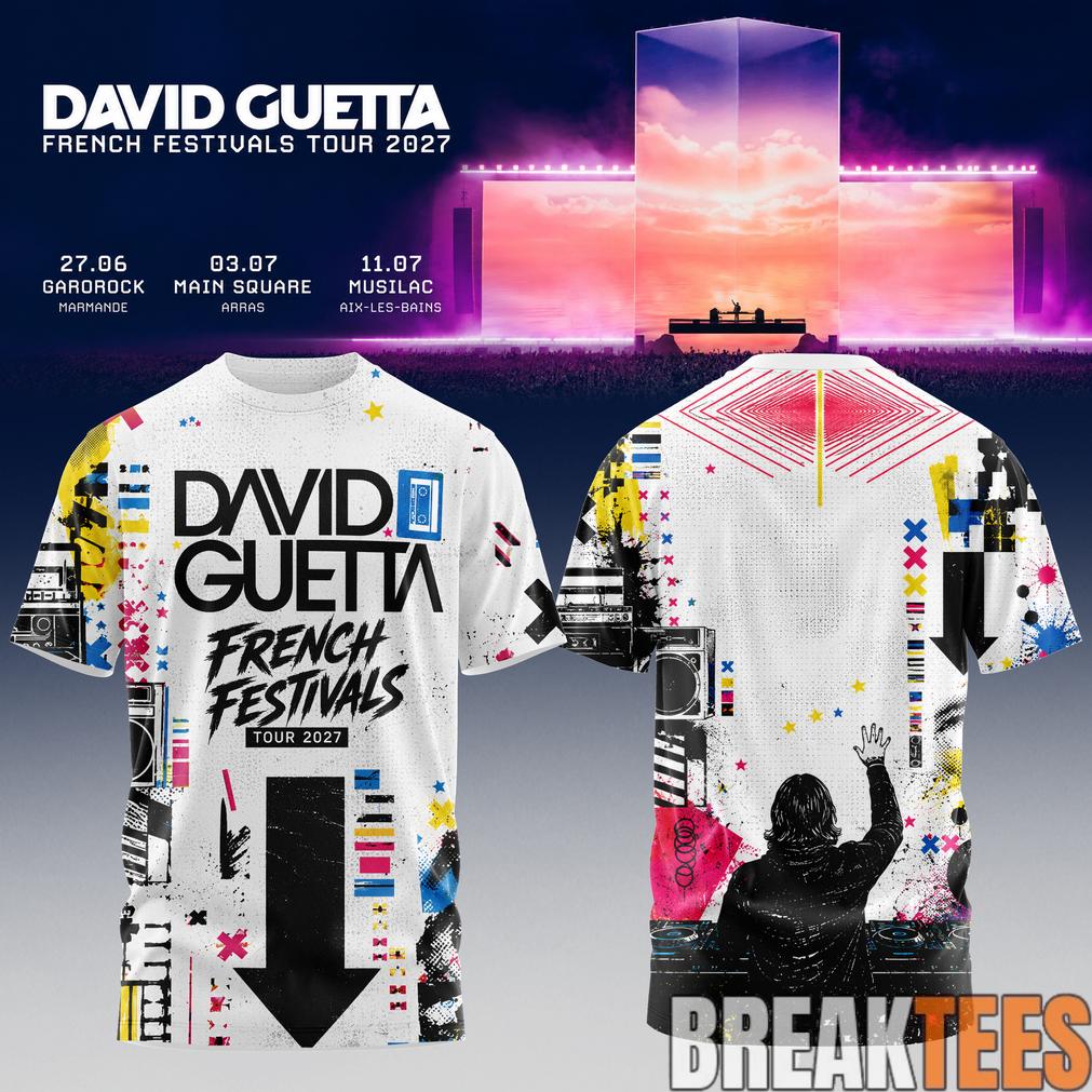 David Guetta – France Tour Shirt