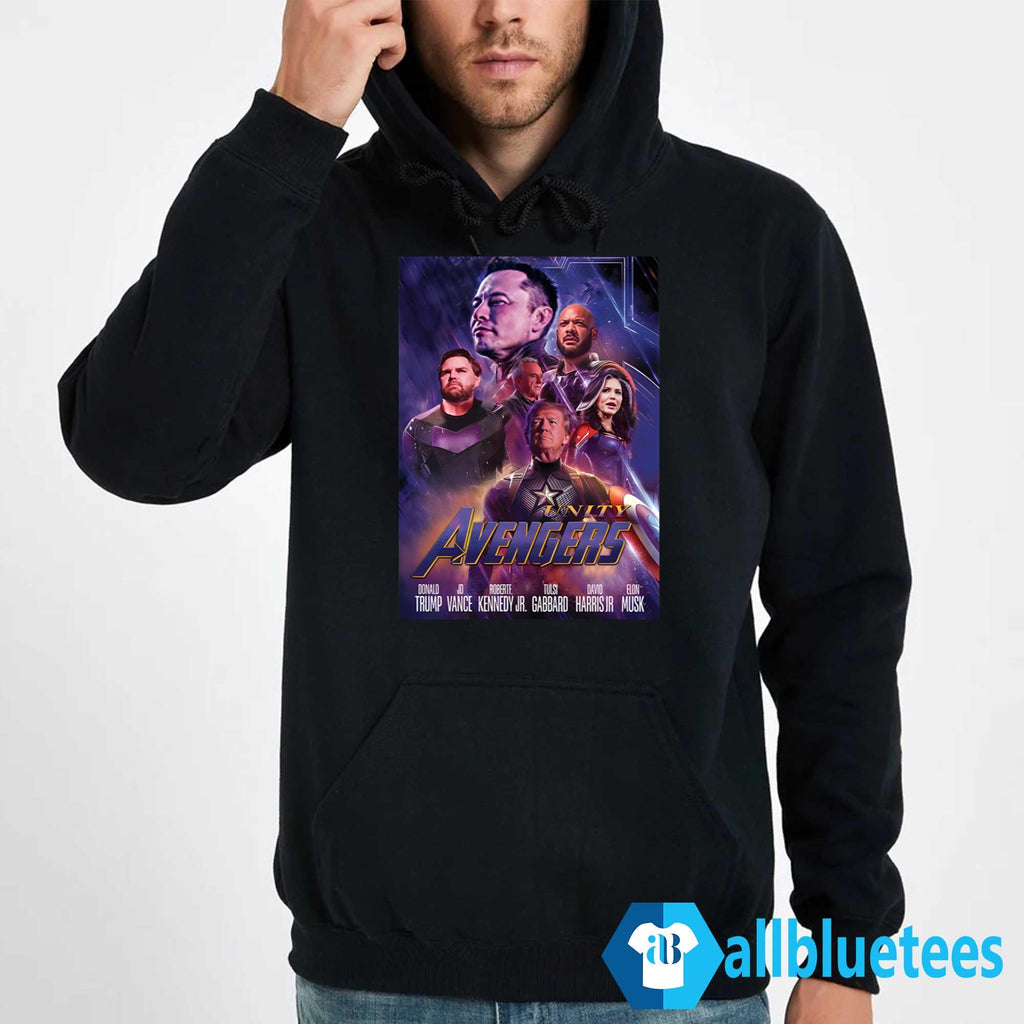 David J Harris Jr Trump Vance Musk Unity Avenger Shirt