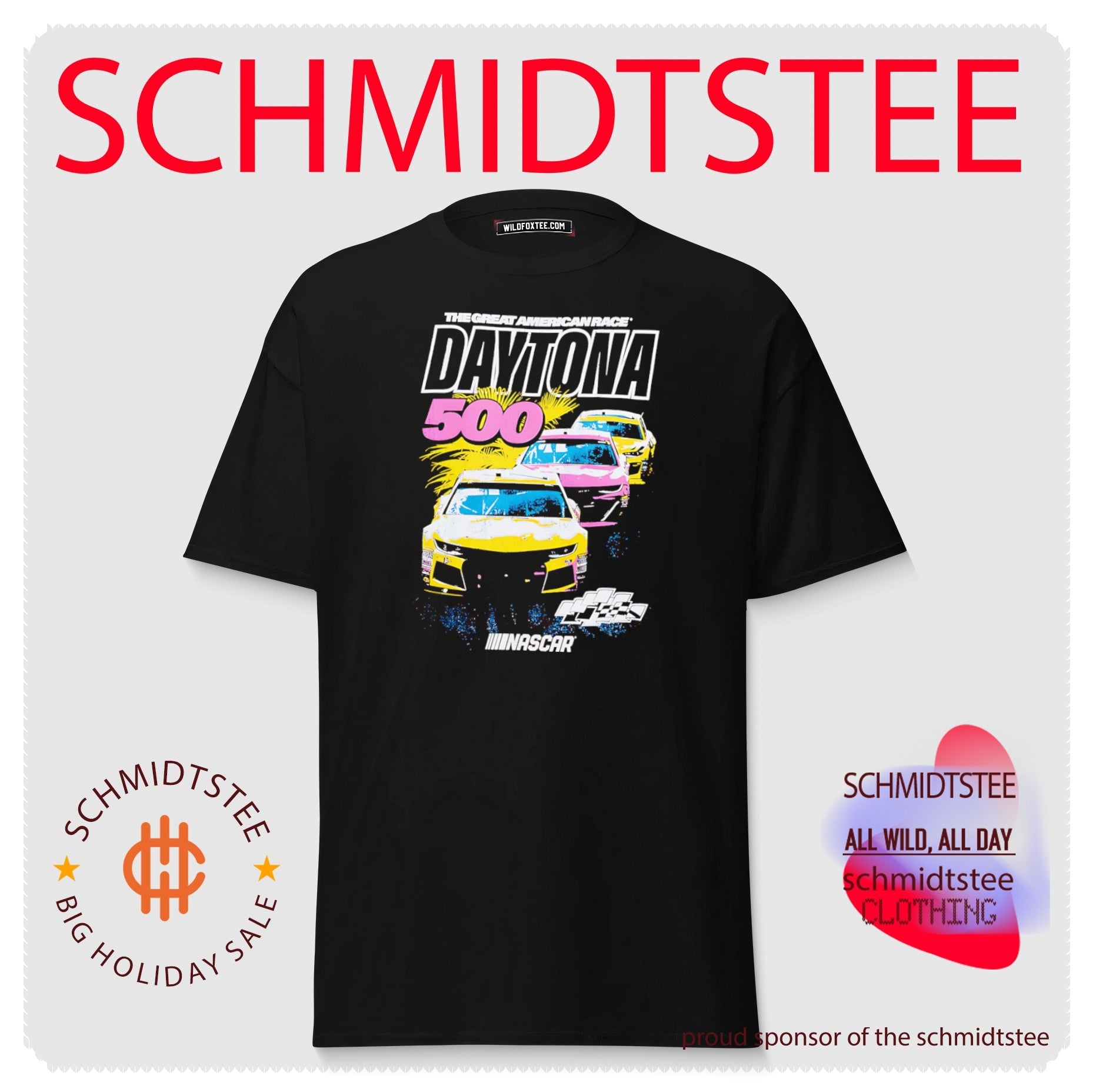 Daytona 500 Isaac Morris signature graphic shirt