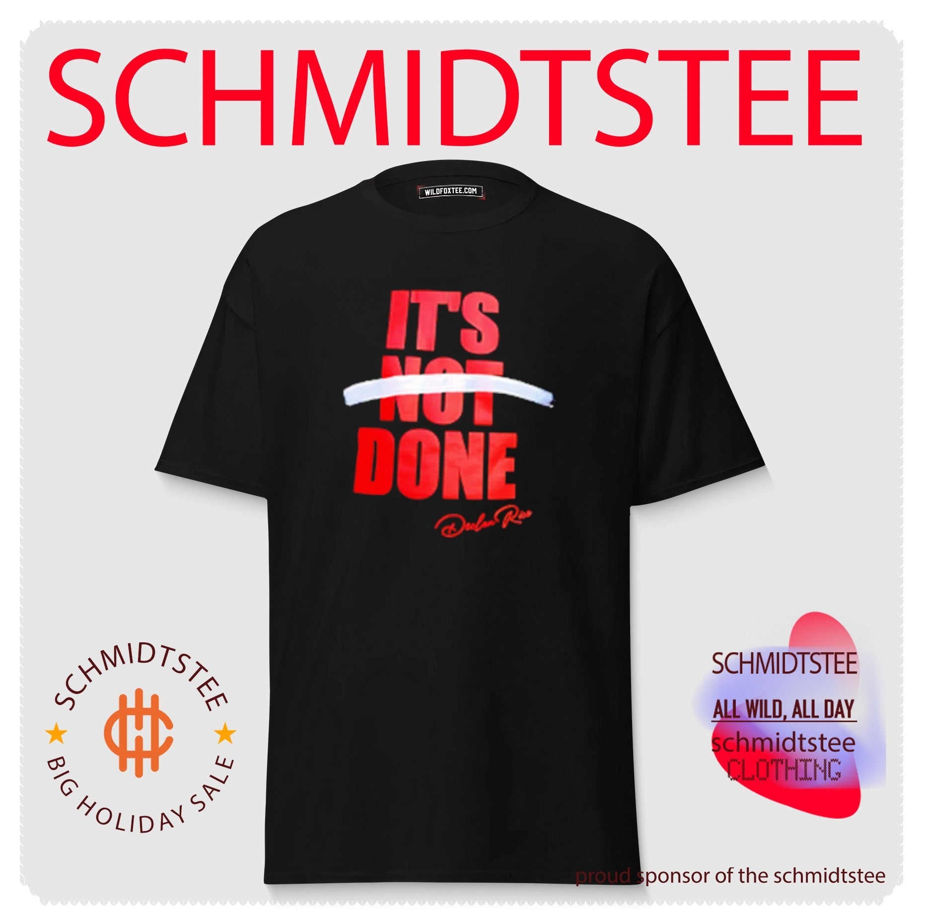 Declan Rice Arsenal FC Premier League It’s Not Done shirt