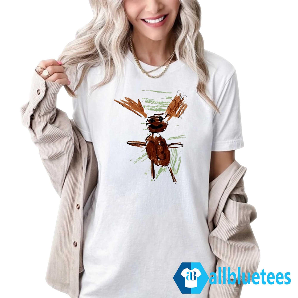 Deer Bango Illustration Shirt